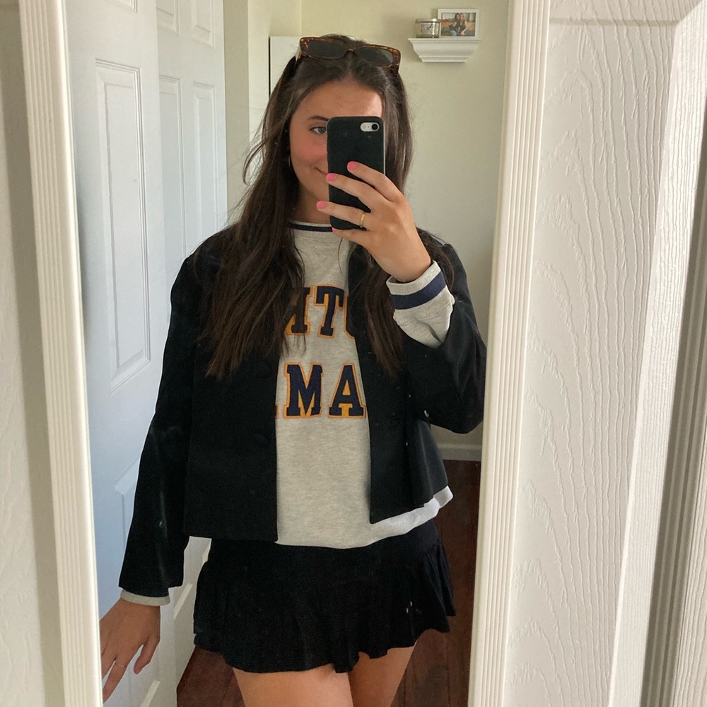 Integrity Petite Black Womens Blazer Size 10- Like New